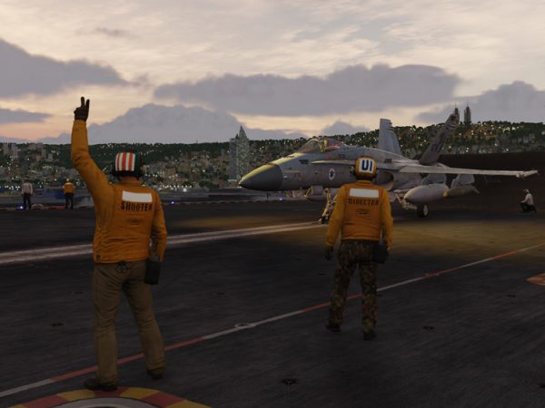 גיחת התקיפה מהסרט TopGun