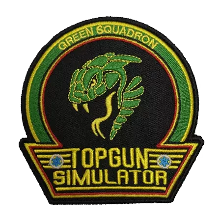 פאטצ' טייסת ירוקה TopGun Simulator