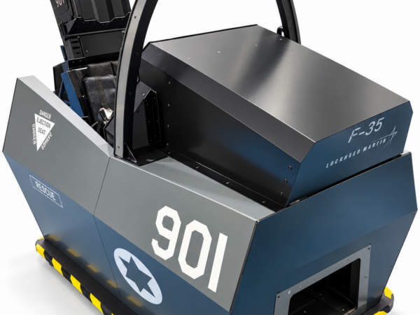 NewVision F-35 simulator project image 2