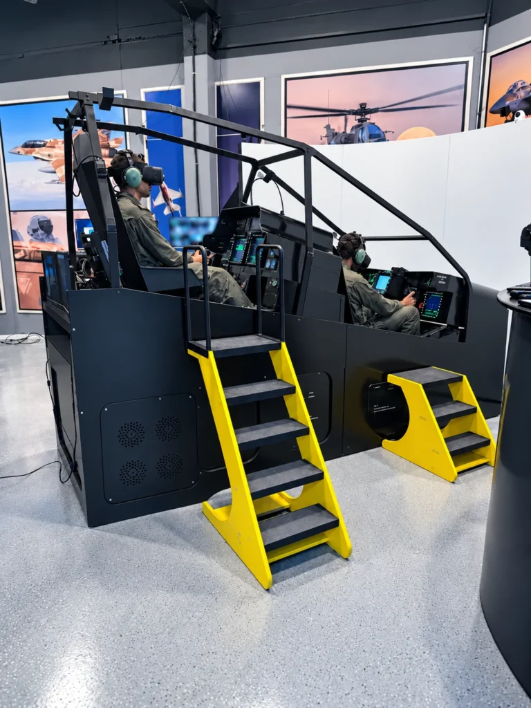NewVision AH-64D simulator cockpit