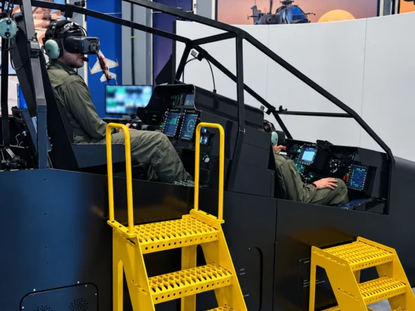NewVision AH-64D simulator cockpit training