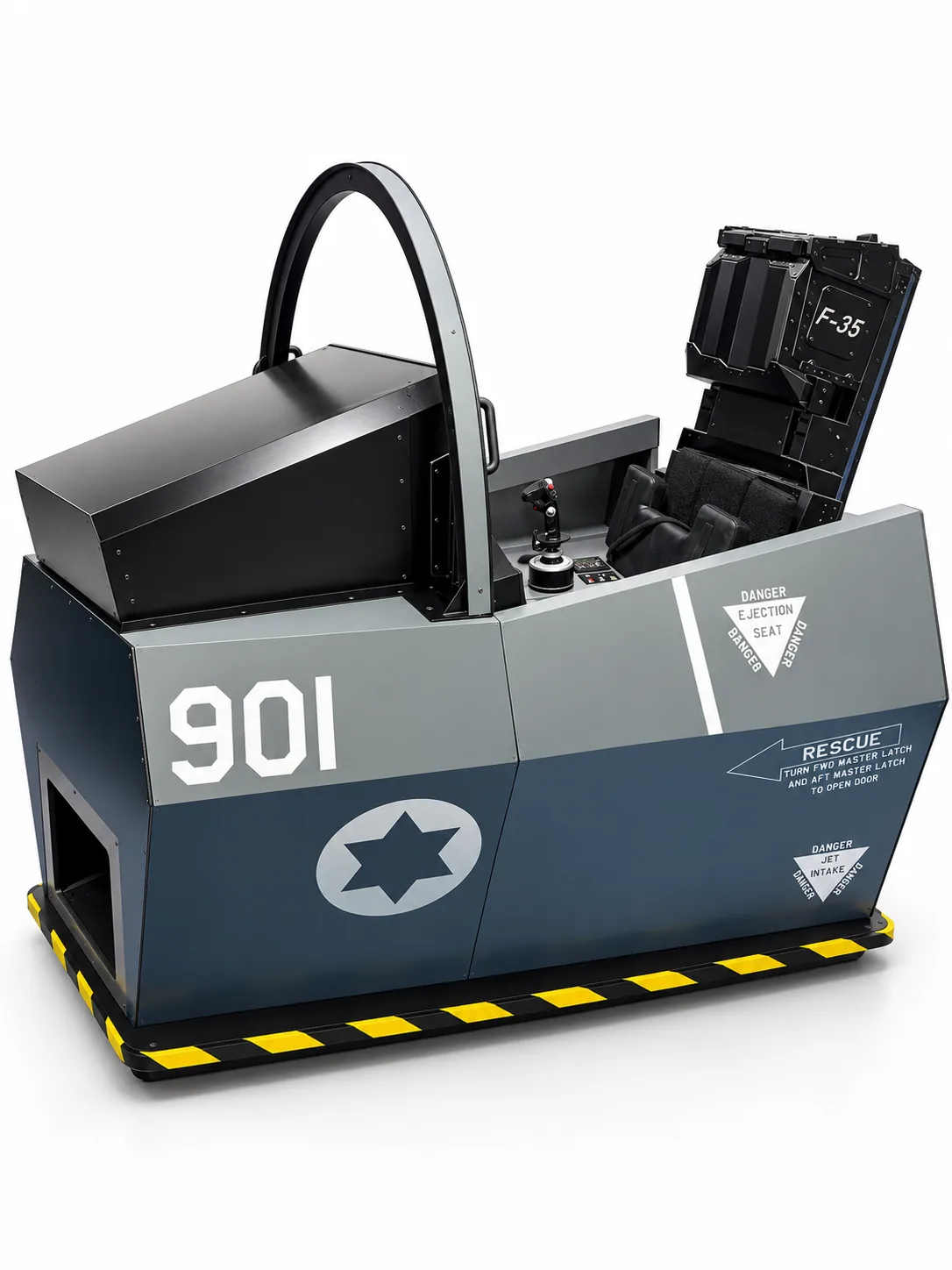 f35 cockpit built by Newvision Digital