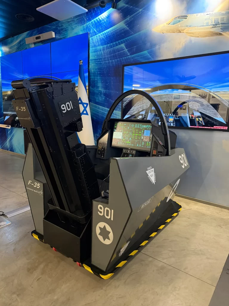 f35 cockpit at lockheed martin