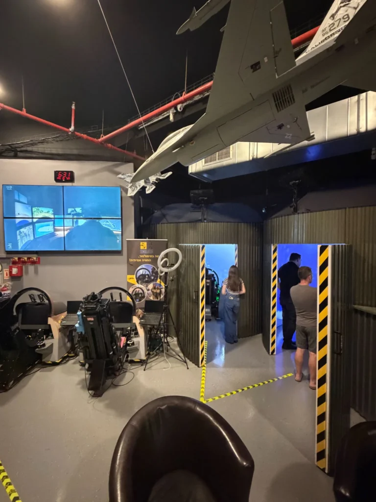 NewVision civilian flight training center interior