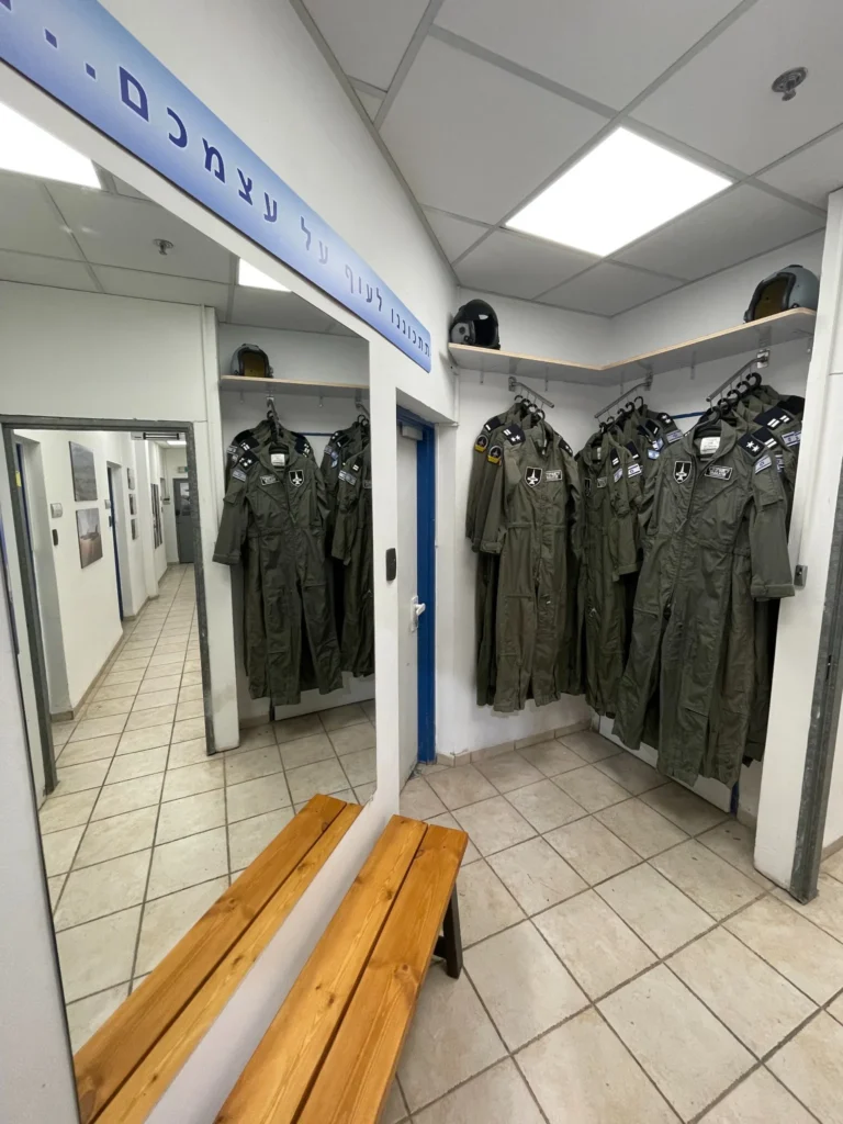 NewVision civilian flight training center equipment area