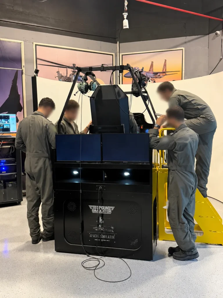 NewVision civilian flight training center simulator training